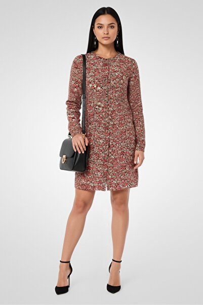 Harmont & Blaine Women Allover Print Shirt Dress, Multicolor