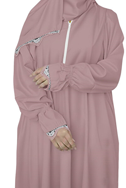 SDD Cool and heavy cotton prayer shawl with attached scarf, wide and comfortable