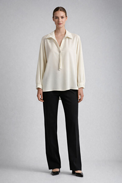 AYHAN 81767 Передня і задня частина Vyaka з ґудзиками на спині, краватка, блу...