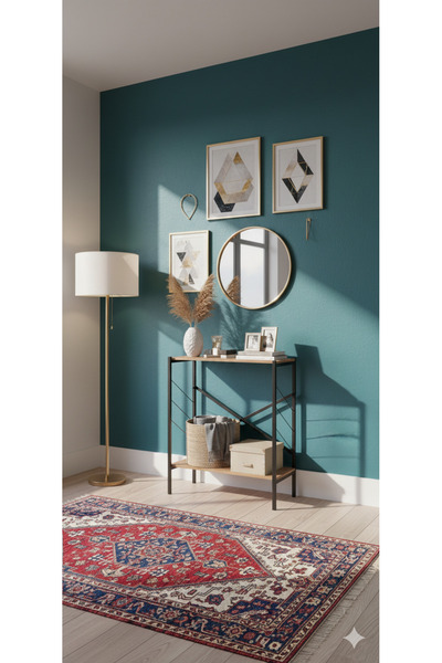 Luxury Home Coffee Corner Table, Side Table, Bookcase, 2 Wooden Tops For Stor...