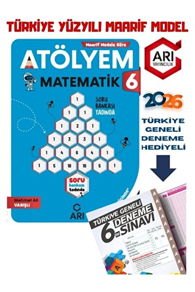 Arı Yayıncılık Matemito Akıllı Matematik Atölyem 6.sınıf