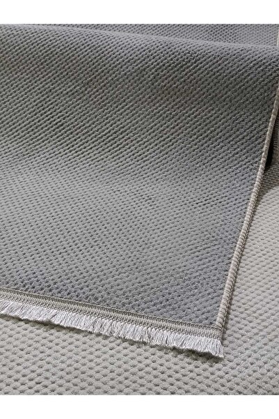 CANOO HALI HOME ANTRASİT Kaymaz Taban Modern Tasarım Özel Ölçü Salon Oturma O...