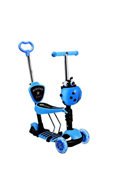 OEM Trotineta multifunctionala Smart Kid 5 in 1 buburuza gargarita lumini - A...