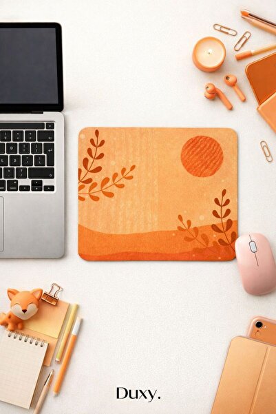 Duxy Mouse Pad με σχέδια, 23x19 εκ., Αντιολισθητική βάση, Άνετο και μαλακό mo...