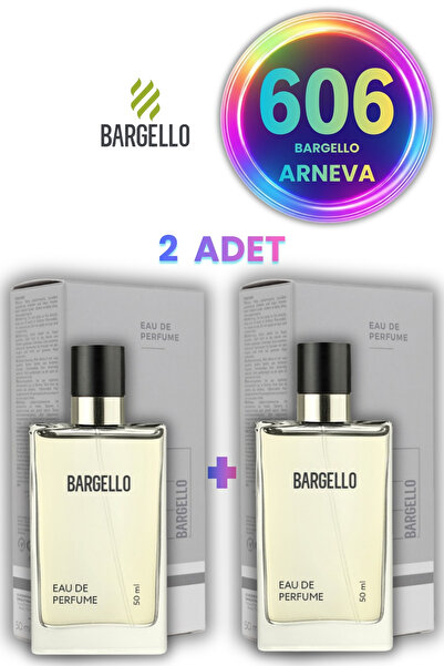 Bargello 606 Woody Edp 50 ml 2 Adet Erkek Parfüm 8691841329606