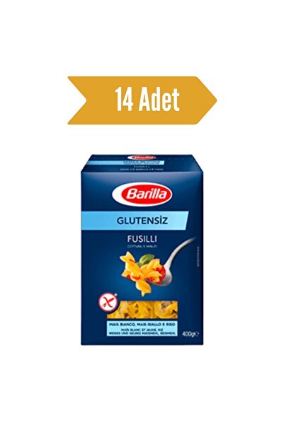 Barilla Glutensiz Fusilli/ Burgu Makarna 400 gr 14 Adet