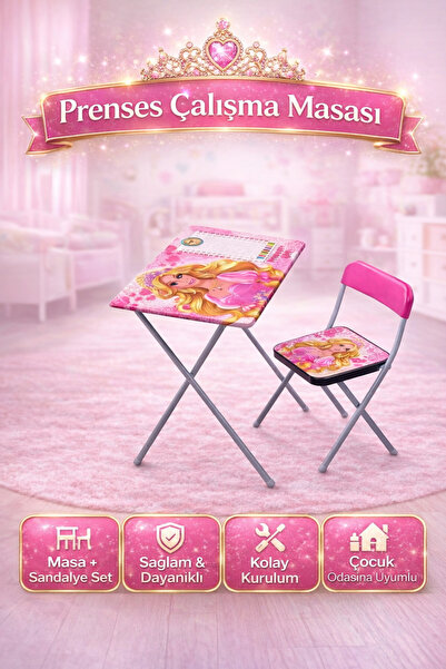 Foldable . Princess Desk, Game Activity Table