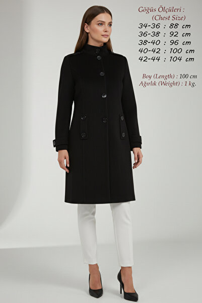 Laden سترة تريكو نسائية منسوجة من الفولاذ السميك جدًا، مقاس الأم زيرو، معطف ش...