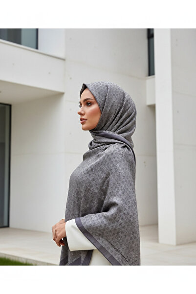 Modakaşmir شال قطني بنمط دائرة MK