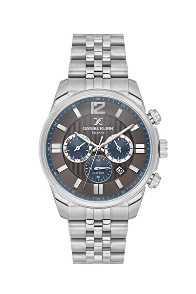 Daniel Klein Exclusive Silver Stainless Steel Watch for Men DK.6.14232-3