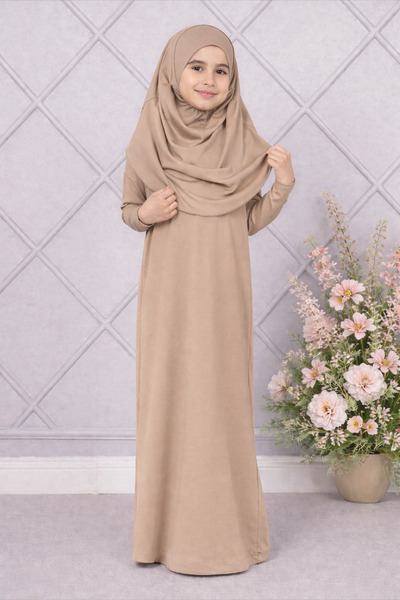 incim tesettür Çocuk namaz elbisesi