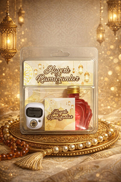 NPCQUN Ramazan Hediye Seti – Lavanta Kokulu Kolonya, Madlen Çikolata ve Zikir...