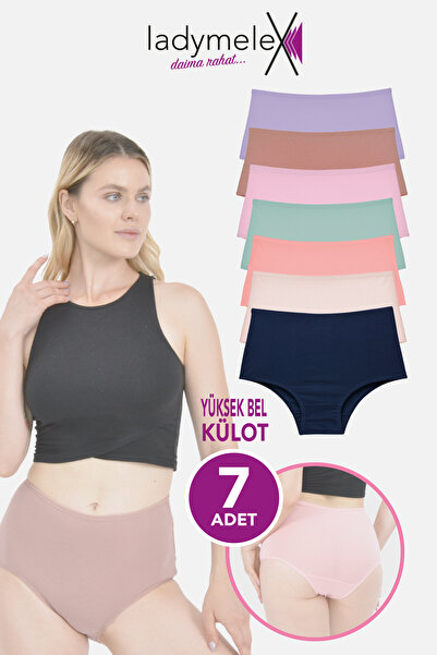 LadyMelex Жіночі труси, труси з високою талією (S-M-L-XL-2XL-3XL) Різнокольор...