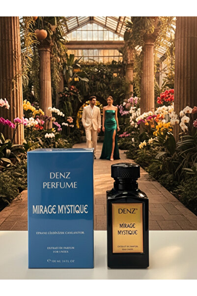 DENZ Mirage Mystique klasik Unisex %40 Esans Oranı Extrait Kalite Tonka Fasul...
