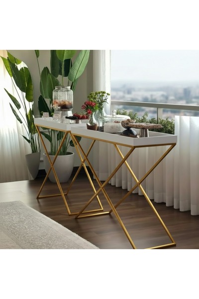 Generic rectangular serving table