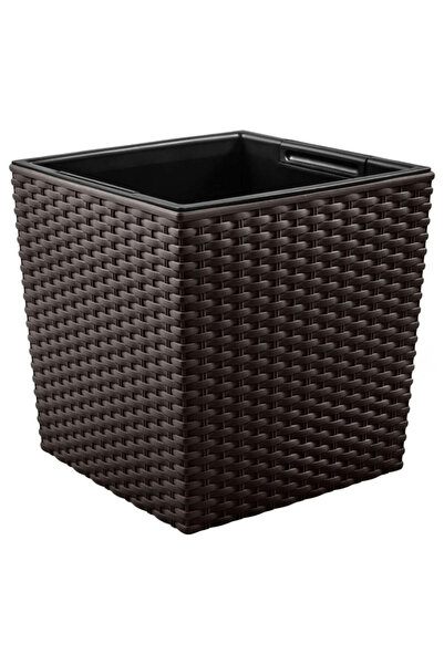 Prosperplast Ghiveci decorativ Mercaton, material PP, rezistent la UV, imitaț...