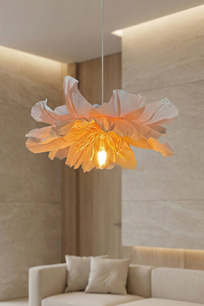 Maison Avf Flora Rustik Pembe Italyan Krapon Sarkıt Avize