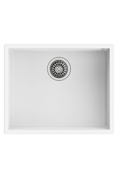 Teka SQUARE 50.40 TG ARTIC WHITE Granit Evye, Tezgah Altı, 54x44 cm