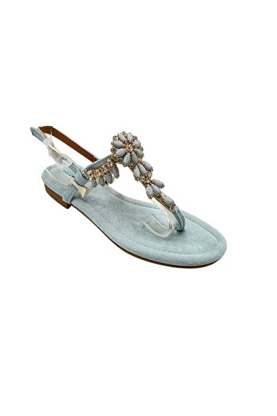 MARQUIIZ Women's sandals 38, textile material, blue