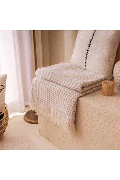 Evidea Pătură pentru scaun Soft Nemo - Ecru / Bej - 180x220 cm