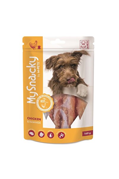 M-PETS MY SNACKY CHICKEN & RAWHIDE KÖPEK ÖDÜLÜ 160GR