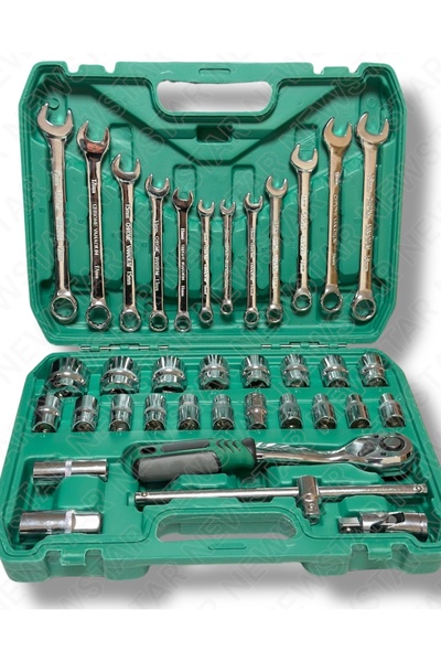 Newstar Profesyonel Lokma Takımı 1/2 Cr-v Çeliği (37 Parça