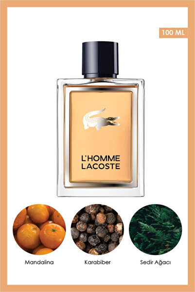 Lacoste L Homme EDT 100 ml Erkek Parfüm