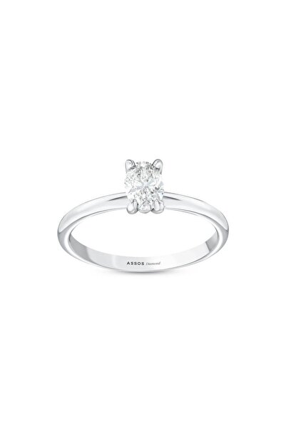 Assos Pırlanta 0.40 Karat Pırlanta Tektaş Yüzük