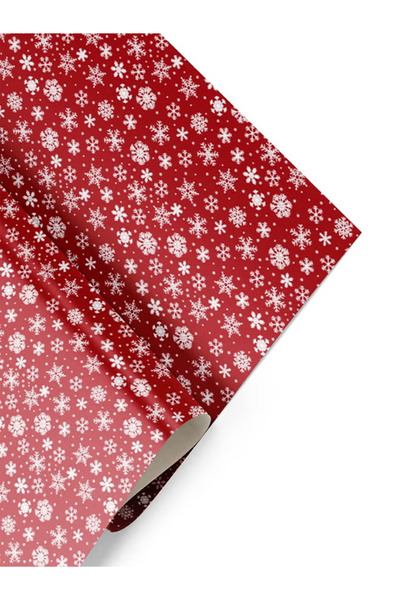 Share the Love ورق تغليف هدايا أنيق ومميز لعيد الميلاد بتصميم ندفة الثلج - ور...