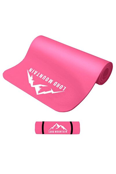 Lord Mountain Premium Pilates Yoga Matı,Spor Matı,Egzersiz Matı,Pilates Minderi,Kaymaz Taban,180x55 cm 10 mm