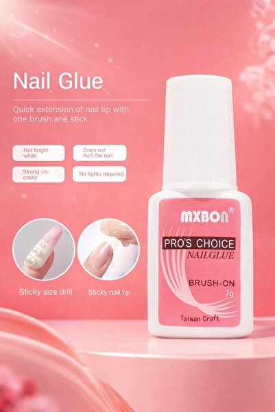 Venalisa Mxbon Fırçalı Protez Tırnak Tips Yapıştırıcı Glue 7 G