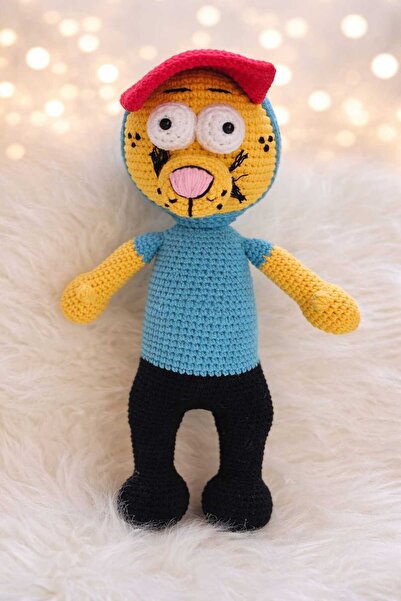 kelebeginruyasihobievi Amigurumi Uyku Arkadaşı Kral Şakir Organik Oyuncak
