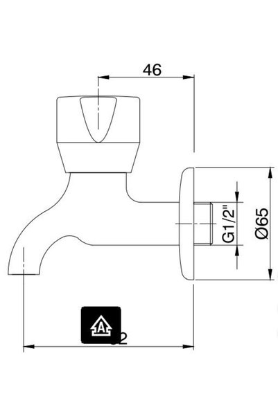 Eca Pınar Short Faucet with Strainer102109274