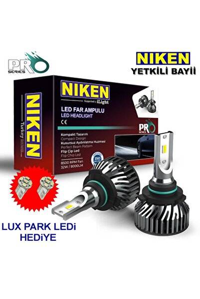 Niken 9006 HB4 Led Xenon Far Ampulü Yeni Nesil Pro