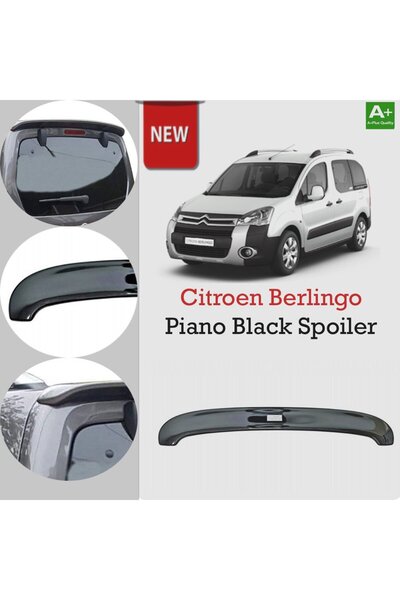 Niken Citroen Berlingo Bagaj Üstü Spoiler Pianoblack 2008-2018