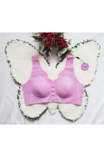 Menesa İç Giyim Ghost Laser Front Button Invisible Non-Wired Bra with Removab...