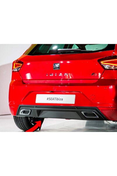Genel Markalar Seat ibiza Arka Difüzör Arka Tampon Çift Egzoz Çıkışlı Abs 201...