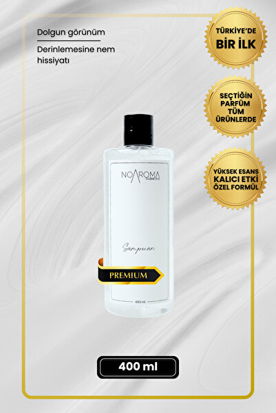 Noaroma دولك جاب. شامبو مضاد للقشرة برائحة عطر نسائي أزرق فاتح 400 مل