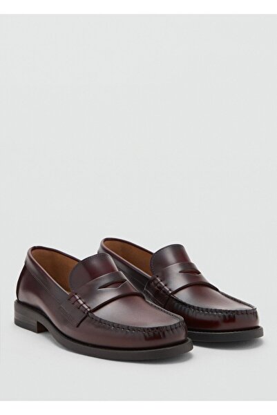 MANGO Man Mocasini din piele Nubuck