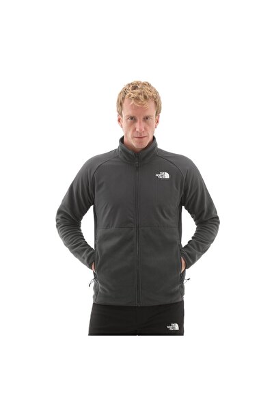 THE NORTH FACE F0A89JGU8M1-R M Glacıer Heavyweıght Full Zıp Erkek Ceket Antrasit