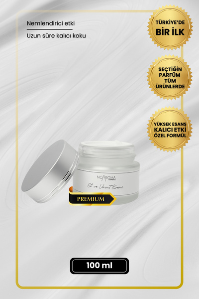 Noaroma DELINA Muadili KADIN NEMLENDİRİCİ EL VE VÜCUT KREMİ 100 ML (PARFÜM KO...