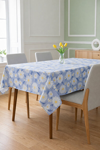 Rona Home Față de masă din țesătură premium digitală cu imprimeu cu model de ...