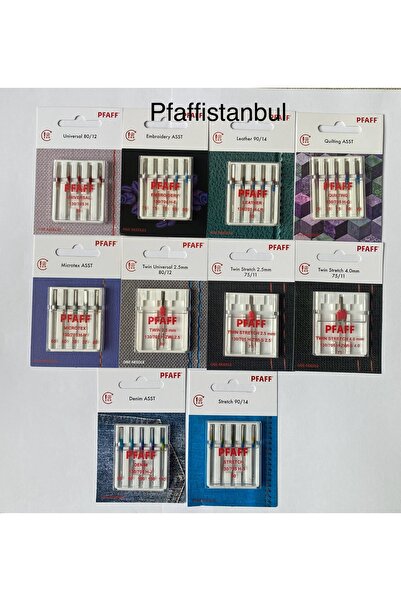 Pfaff Iğne Seti 10'lu