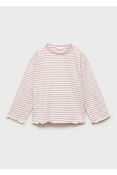 MANGO Baby Cotton striped T-shirt