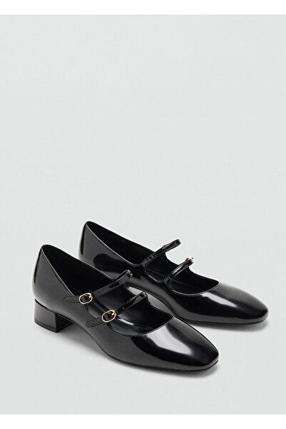 MANGO Woman Rugan tokalı ayakkabı