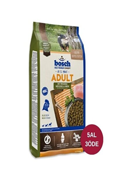 Bosch Adult Taze Kanatlı Etli Yetişkin Köpek Maması 3 Kg