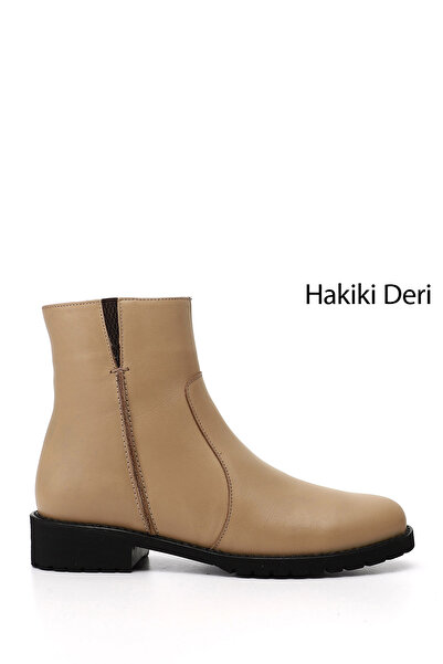 GÖNDERİ(R) Жіночі черевики з блискавкою, гумовою підошвою та натуральною шкірою