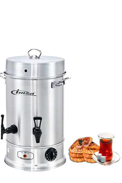 İmza ماكينة صنع الشاي سعة 50 كوبًا بسعة 4 لتر مع نظام أمان