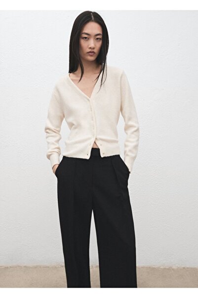 MANGO Woman V yaka triko hırka