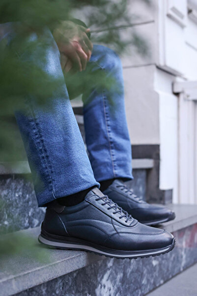 FAST STEP Pantofi sport pentru bărbați din piele naturală 855MA415